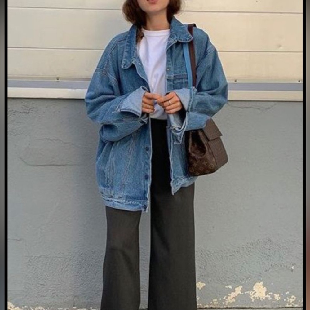 Vintage Oversized Denim Jacket